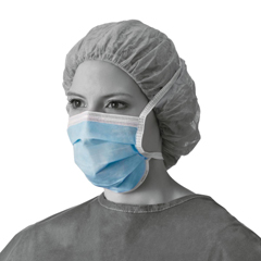 MEDNON27402Z - Medline - MEDLITE Surgical Face Mask, Blue, 50 EA/BX