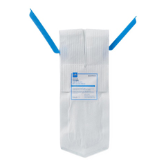 MEDNON4430 - Medline - Refillable Ice Bag with Clamp Closure and Dual Pouches, White, 5 x 12