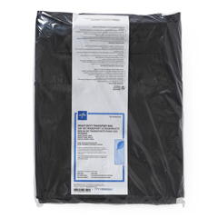 MEDNON70740WH - Medline - Adult Transport Body Bag with Metal Zipper, 6 Handles, PVC, 500 lb. Limit, White, 36 x 90, 1/EA