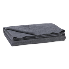 Medline Emergency Poly Blankets, Gray, 40
