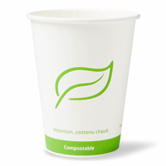 MEDNONECOHC12 - Medline - Compostable Paper Hot Beverage Cups, 12 oz., 1000 EA/CS