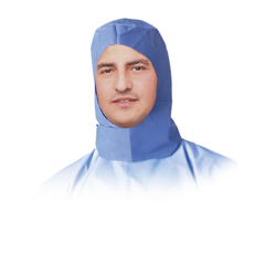 Medline Surgeon Hoods, Blue, One Size Fits Most, 300 EA/CS