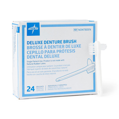 MEDNONTBDENZ - Medline - Denture Brushes, 24 EA/BX