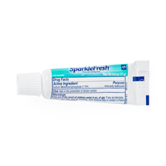 MEDNONTP6I - Medline - Toothpaste, Sparkle Fresh, Fluoride, 0.6 Oz