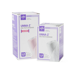 MEDNONUNNA4 - Medline - Unna-Z Unna Boot Compression Wrap with Zinc Oxide, 12 EA/CS
