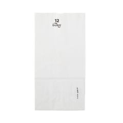 MEDNONWPB6 - Medline - White Paper Bag, #6, 6 x 3.5 x 11, 500 EA/PK