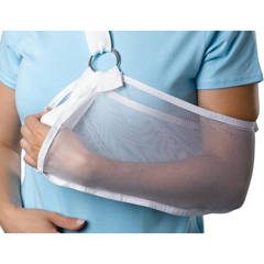Medline Cool Mesh Arm Slings, White, X-Large, 1/EA