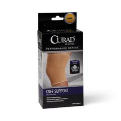 MEDORT23100LDHH - Medline - CURAD Elastic Pull-Over Knee Support, Size L, 1/EA