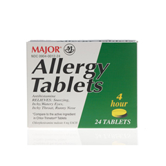Medline Chlorpheniramine-M, 4 mg Tablet, 24/Box
