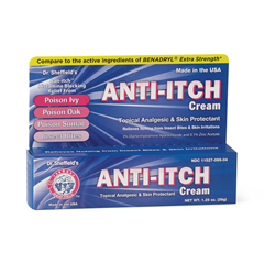 Sheffield Pharmaceuticals Anti-Itch Allergy Cream, 1/EA