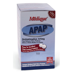 MEDOTC14513 - Medline - Acetaminophen Regular Strength Tablets