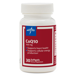 MEDOTCM00005 - Medline - Coenzyme Q10 Softgel, 100 mg, 30/Bottle, 64/Case, 64 BT/CS