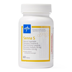 MEDOTCM00011H - Medline - Senna-S Tablets, 1/Bottle