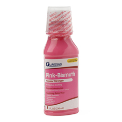 MEDOTCS0378C2 - Guardian Drug Company - Pink-Bismuth Liquid, 8 oz.