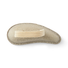 Medline Hammer Toe Crest, Deluxe Suede, Right, Size M, 3 EA/PK