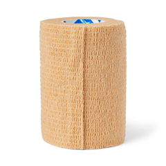 Medline Nonsterile Cohesive Bandage, Tan, 3