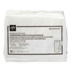 Medline Nonsterile Conforming Stretch Gauze Bandages, 96 EA/CS