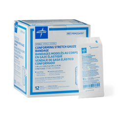 MEDPRM254197 - Medline - Sterile Conforming Gauze Bandage, 3 x 4.1 yd., 96 EA/CS