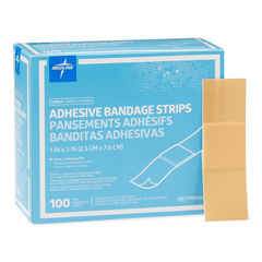 MEDPRM25600H - Medline - Caring Plastic Adhesive Bandages