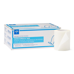 MEDPRM260002HH - Medline - CARING Paper Adhesive Tape, 2 x 10 yd., 1/EA