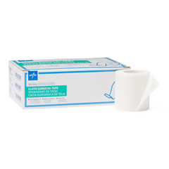 Medline Silk-Like Cloth Adhesive Tape, White, 6 EA/BX