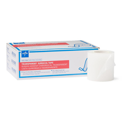 Medline Caring Transparent Adhesive Tape, Transparent, 6 EA/BX