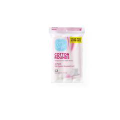 Medline Simply Soft Standard Lint-Free Cotton Rounds, 300 EA/BG, 1 BG