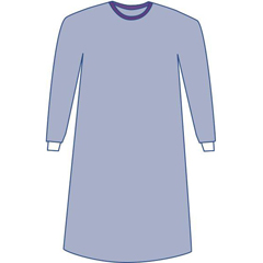 Medline Sirus Nonreinforced Gown, Size 2XL, 100 EA/CS