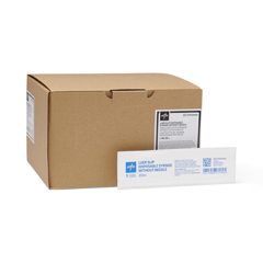 Medline Sterile Luer Slip Syringes, 160 Each per Case