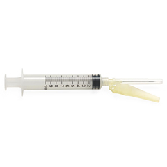 MEDSSN110207 - Medline - Safety Syringes with Needle, Clear, 10mL, 20G x 1.5, 600 EA/CS