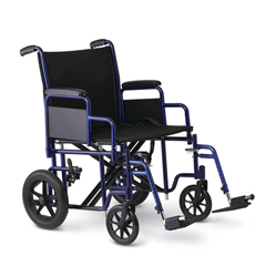 Medline Bariatric Transport Chair, 1/EA