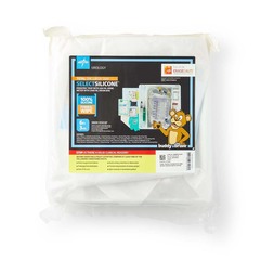 Medline 1-Layer Foley Catheter Tray with 400 mL Urine Meter, 2500 mL Drain Bag, Periwipe, Silicone, Pediatric, 3 mL x 6 Fr