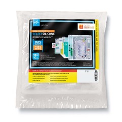 Medline Total 1-Layer Catheter Tray with Urine Meter and Drain Bag with Metal-Free Drainage Port, Peri Wipe, 14 Fr, 10 mL