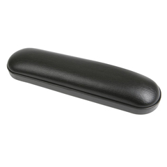 Medline Black Vinyl Desk-Length Armrest Pad for Excel 2000 Wheelchair