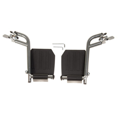 MEDWCA806965E - Medline - Steel Swing-Away Footrest Assembly for Medline Wheelchairs
