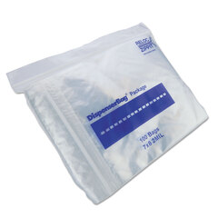 Bagco Plastic Zipper Bags, 2 mil, 7