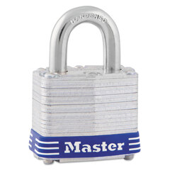 Master Lock Four-Pin Tumbler Laminated Steel Lock, 2