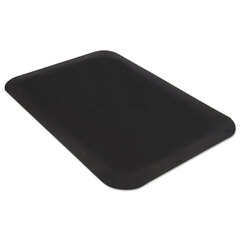 Millennium Mat Company Pro Top Anti-Fatigue Mat, PVC Foam/Solid PVC, 24 x 36, Black