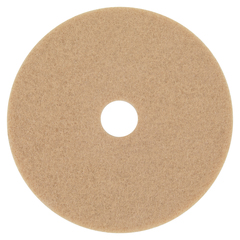 3M Ultra High-Speed Floor Burnishing Pads 3400, 20-Inch, Tan