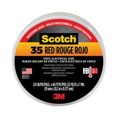 3M Scotch 35 Vinyl Electrical Color Coding Tape, 3
