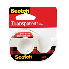 MMM144 - Scotch® Transparent Glossy Tape In Hand Dispensers