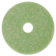 3M Low-Speed TopLine Autoscrubber Floor Pads 5000, 13-Inch,  Sea Green