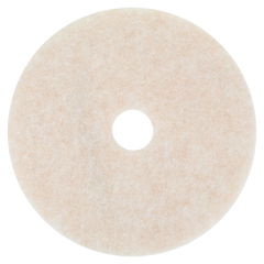 3M Ultra High-Speed TopLine Floor Burnishing Pads 3200, 20-Inch, White/Amber