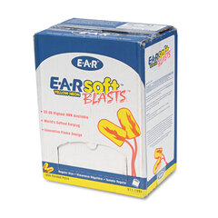 MMM3111252 - EAR® EARsoft™ Yellow Neon Blasts™ Soft Foam Ear Plugs
