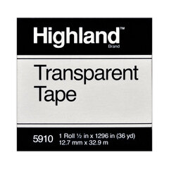MMM5910121296 - Highland™ Transparent Tape