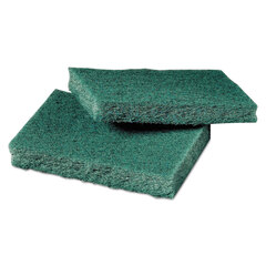 3M Scotch-Brite™ General Purpose Scrub Pad, 3 x 4 1/2, Green, 80/CT