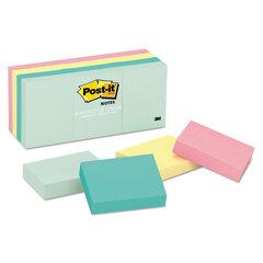 MMM653AST - Post-it® Original Pads in Beachside Cafe Colors