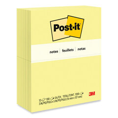 MMM655YW - Post-it® Notes Original Pads in Canary Yellow