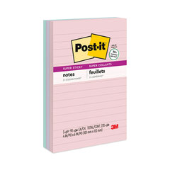 MMM6603SSNRP - Post-it® Recycled Notes in Wanderlust Pastels Collection Colors