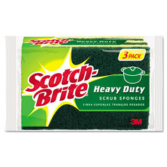 3M Heavy-Duty Scrub Sponge, 4.5 x 2.7, 0.6